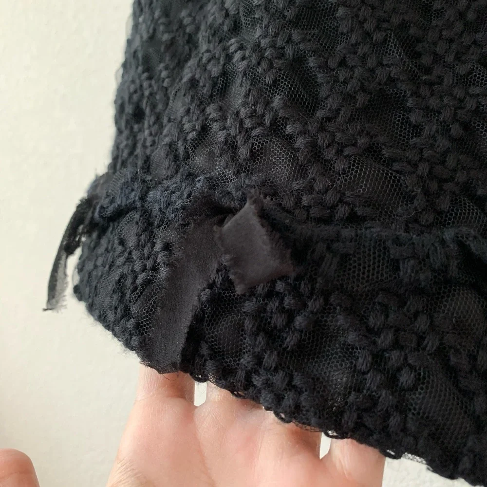 CHANEL houndstooth embroidery